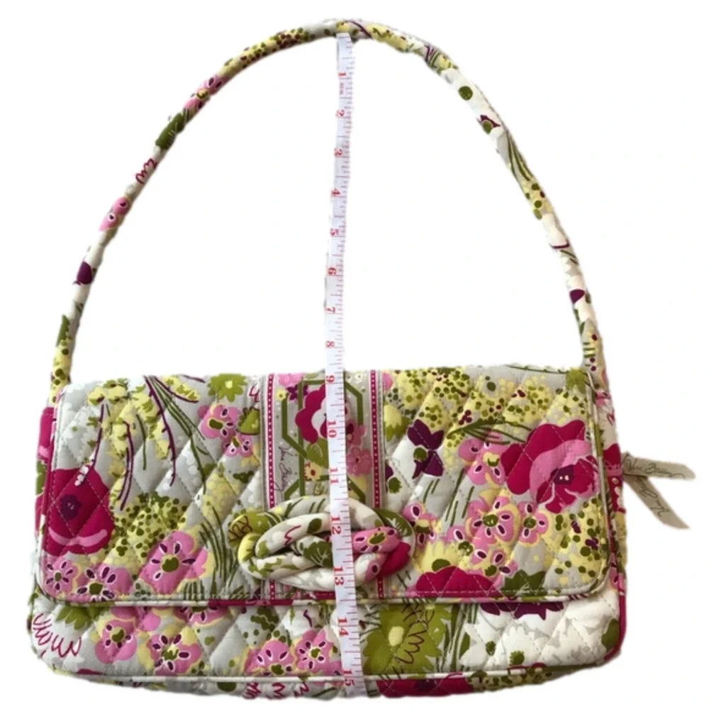 Vera Bradley Make Me Blush Clutch Shoulder Bag Handbag
